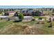Sprawling home on a large lot with beautiful landscaping and green lawns, attached garage and a separate barn at 11624 Dunrich Rd, Parker, CO 80138