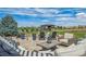 Backyard patio featuring comfortable seating around a fire pit, perfect for outdoor gatherings at 11624 Dunrich Rd, Parker, CO 80138