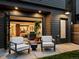 Cozy outdoor patio with modern seating and indoor-outdoor living, perfect for entertaining at 1612 Wolff St, Denver, CO 80204