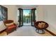 A charming balcony with amazing views is accessible with double doors from inside at 219 Glen Eagle Loop, Breckenridge, CO 80424