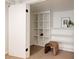 Functional closet featuring built-in shelving and storage for an organized space at 171 S Pennsylvania St, Denver, CO 80209