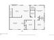 Detailed layout of the first floor, including kitchen, bedrooms, bathrooms, and living spaces at 5669 Johnson Ct, Arvada, CO 80002