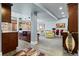 Finished basement with bar and entertainment area at 4236 Frederick Cir, Longmont, CO 80503
