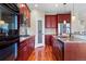 Well-equipped kitchen with stainless steel appliances, granite countertops, and modern cabinetry at 4236 Frederick Cir, Longmont, CO 80503