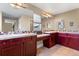Bathroom with double vanity, tile floors, and great lighting fixtures at 4236 Frederick Cir, Longmont, CO 80503