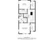 Detailed floorplan showcasing bedroom, bathrooms, laundry room, and primary bedroom dimensions and layout at 5189 Vivian St, Wheat Ridge, CO 80033