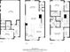 Detailed floorplan showcasing multiple rooms on all floors including garage, living room, kitchen, and bedrooms at 5189 Vivian St, Wheat Ridge, CO 80033
