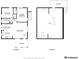 Detailed floor plan showcasing the layout of the first and second floors, including room dimensions and features at 11970 W Pleasant Ave, Lakewood, CO 80401