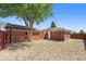 Private backyard with a spacious area, perfect for outdoor activities at 3581 Olive St, Denver, CO 80207