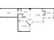 Detailed floor plan of the home, showing layout and dimensions at 4804 E Kentucky Ave # D, Denver, CO 80246