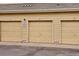 Three-car garage bays for resident parking at 4804 E Kentucky Ave # D, Denver, CO 80246