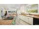 Kitchen with granite countertops and a large sink at 5594 S Jasper Way, Centennial, CO 80015