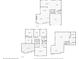 Complete floor plan showcasing the layout of the main, second, and basement levels at 7866 S Valentia Way, Centennial, CO 80112