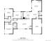 Detailed floor plan showcasing layout of bedrooms, kitchen, living room, and bathrooms in a 1393 sq ft home at 3540 Everett St, Wheat Ridge, CO 80033