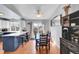 Bright and spacious dining area featuring wood floors and natural light at 11278 W 103Rd Dr, Broomfield, CO 80021