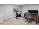 Finished basement office featuring neutral decor, double windows and plush carpeting at 3043 W 109Th Pl, Westminster, CO 80031