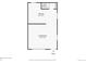 Floor plan depicting living room and kitchen layout at 3304 W 3Rd Ave, Denver, CO 80219