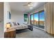 Main bedroom with stunning views and private deck access at 5401 Antler Run, Littleton, CO 80125