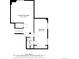 Floor plan of the basement showcasing the recreation room, bedroom and bathroom dimensions at 10987 Cannonade Dr, Parker, CO 80138