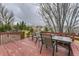 Cozy deck featuring outdoor seating, perfect for enjoying the surrounding landscape at 10987 Cannonade Dr, Parker, CO 80138