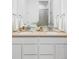 Stylish bathroom with double sinks, modern fixtures, and a bright, airy feel at 740 Meadowlark Dr, Erie, CO 80516