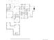 Detailed floor plan showcasing layout of the home, including room dimensions and spatial relationships at 740 Meadowlark Dr, Erie, CO 80516