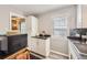An additional space in the kitchen area with modern cabinets and counter space at 4780 Milwaukee St, Denver, CO 80216