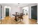 Stylish dining area with seamless flow to the kitchen; perfect for entertaining guests at 485 S Logan St # 10, Denver, CO 80209