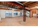 Spacious unfinished basement, perfect for customizing into a recreation room or additional living space at 10233 Silver Maple Cir, Highlands Ranch, CO 80129