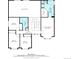 Floor plan showcasing upper level with bedrooms, bathrooms, and primary suite layout at 10233 Silver Maple Cir, Highlands Ranch, CO 80129