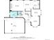 Detailed floor plan showcasing the layout of the first floor, including the kitchen and living areas at 10233 Silver Maple Cir, Highlands Ranch, CO 80129