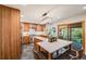 Bright kitchen features a breakfast bar island, modern lighting, and stainless steel appliances at 2773 S Macon St, Aurora, CO 80014