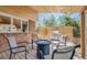 Back patio features a grill, fire pit, and outdoor seating at 2773 S Macon St, Aurora, CO 80014