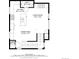 Floor plan featuring a living room, dining area, kitchen, bath and laundry on the same level at 2044 N High St, Denver, CO 80205