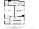Upstairs floor plan including two bedrooms with walk-in closets and two bathrooms at 2044 N High St, Denver, CO 80205