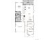 Detailed floorplan of the first floor featuring the bedrooms, kitchen, and living spaces at 8326 Cokedale Cir, Littleton, CO 80125