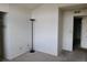 Simple bedroom with a standard closet and a lamp at 4760 S Wadsworth # 301, Littleton, CO 80123