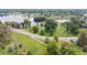 Aerial view of park, showcasing a scenic pathway along the lake at 1295 S Downing St, Denver, CO 80210