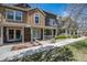 Inviting townhouse with well-maintained lawn and charming front porch, perfect for relaxing outdoors at 11935 Riverstone Cir # 6D, Henderson, CO 80640