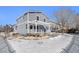 Two-story home with a deck, pergola, and landscaped yard at 3272 Brushwood Dr, Castle Rock, CO 80109