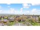 Sweeping neighborhood view featuring Denver University campus buildings and mountain views at 2200 S University Blvd # 514, Denver, CO 80210