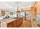 Gourmet kitchen featuring granite countertops, stainless steel appliances and gas range at 2200 S University Blvd # 514, Denver, CO 80210