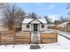 Cute bungalow with modern updates and fenced yard at 5454 Clay St, Denver, CO 80221