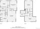 Detailed floor plan showcasing layout and dimensions of rooms in a two-story home at 3640 Elm St, Denver, CO 80207