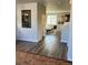 Open living space featuring wood floors, neutral walls and contemporary decor at 2383 S Troy Ct, Aurora, CO 80014