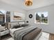 Comfortable bedroom featuring warm natural light and stylish décor at 449 King St, Denver, CO 80204