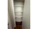 Well-organized pantry with multiple shelves, offering ample storage space for groceries and household items at 2991 S Whiting Way, Denver, CO 80231
