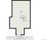 Floor plan depicting a large room and a spiral staircase at 300 Inca St # A, Denver, CO 80223