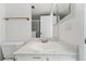 Bathroom featuring vanity with sink, toilet and a mirror at 7865 E Mississippi Ave # 1502, Denver, CO 80247
