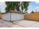 Detached two-car garage at 3440 N Harrison St, Denver, CO 80205